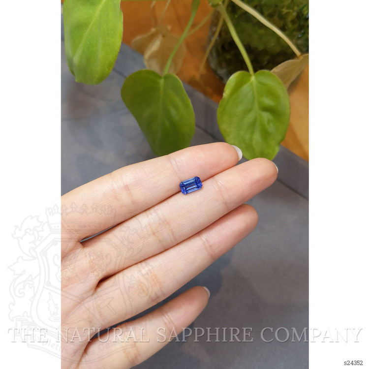 1.65 Ct. Blue Sapphire from Ceylon (Sri Lanka)