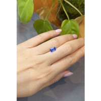 1.65 Ct. Blue Sapphire from Ceylon (Sri Lanka) Life Style