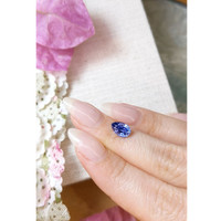 2.04 Ct. Blue Sapphire from Ceylon (Sri Lanka) Life Style