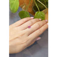 1.36 Ct. Padparadscha Sapphire from Ceylon (Sri Lanka) Life Style