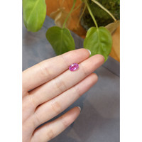 2.09 Ct. Purplish Pink Sapphire from Ceylon (Sri Lanka) Life Style