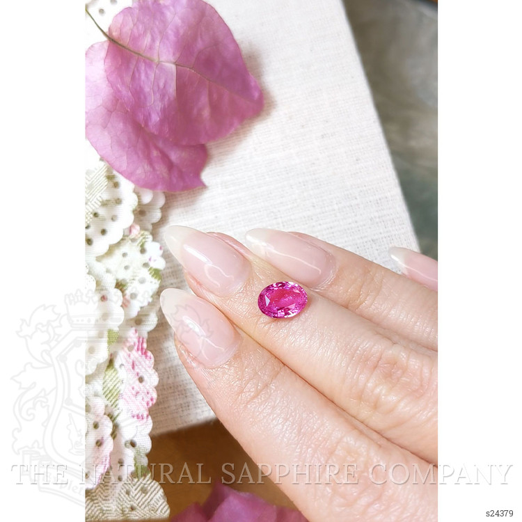 2.13 Ct. Pink Sapphire from Ceylon (Sri Lanka)