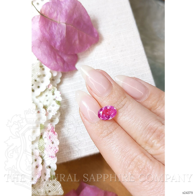 2.13 Ct. Pink Sapphire from Ceylon (Sri Lanka)
