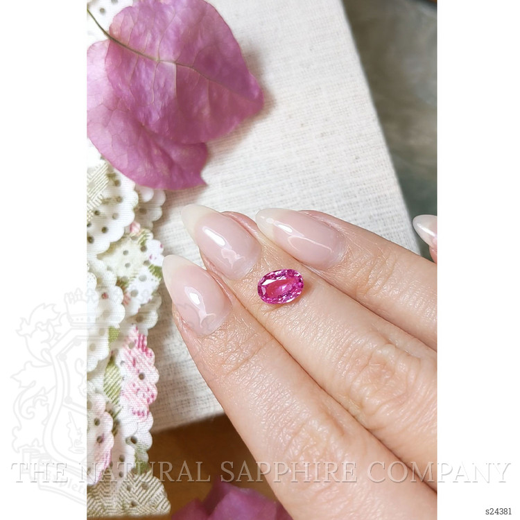 1.81 Ct. Pink Sapphire from Ceylon (Sri Lanka)