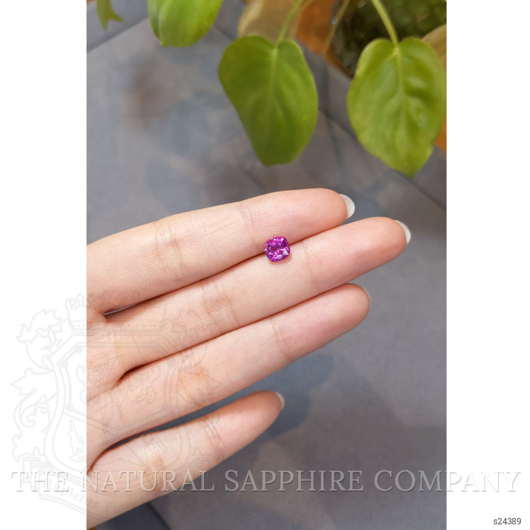 1.30 Ct. Purplish Pink Sapphire from Ceylon (Sri Lanka)