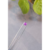 1.20 Ct. Purplish Pink Sapphire from Ceylon (Sri Lanka) Life Style
