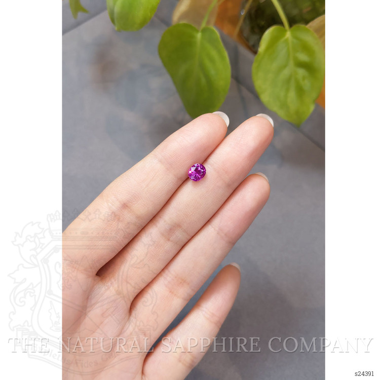 1.20 Ct. Purplish Pink Sapphire from Ceylon (Sri Lanka)