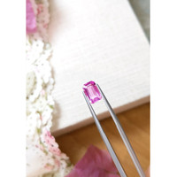 1.90 Ct. Pink Sapphire from Ceylon (Sri Lanka) Life Style