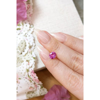 1.26 Ct. Pink Sapphire from Ceylon (Sri Lanka) Life Style