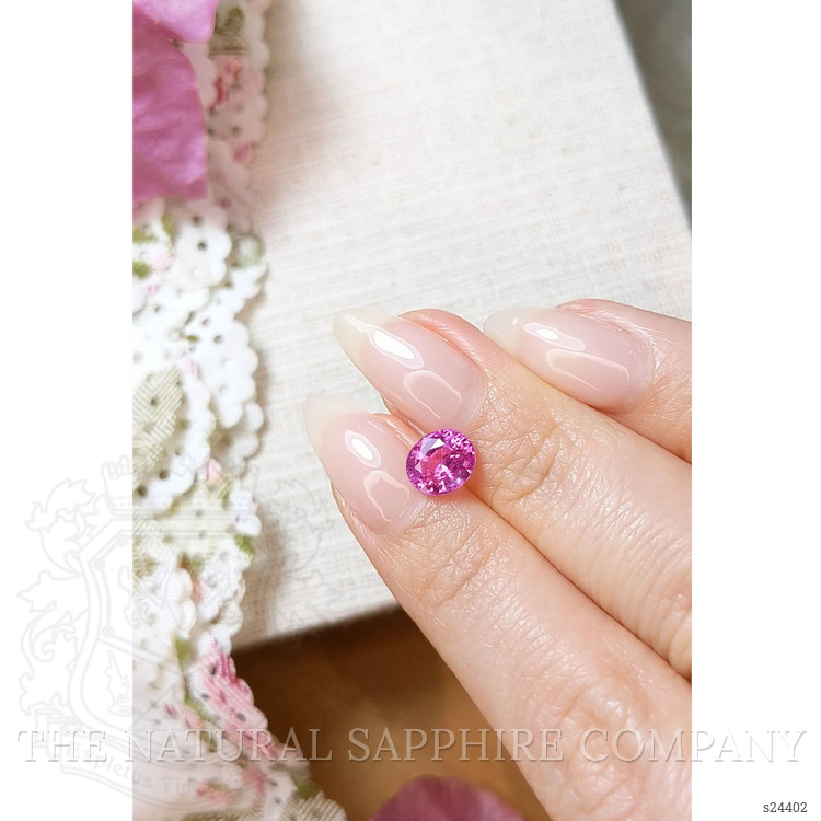 1.84 Ct. Pink Sapphire from Ceylon (Sri Lanka)