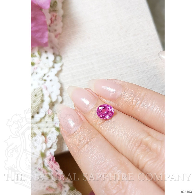 1.84 Ct. Pink Sapphire from Ceylon (Sri Lanka)