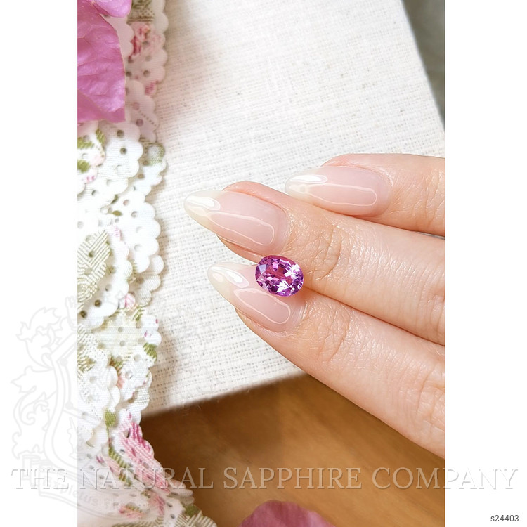 2.05 Ct. Pink Sapphire from Ceylon (Sri Lanka)