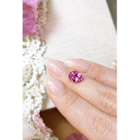 2.05 Ct. Pink Sapphire from Ceylon (Sri Lanka) Life Style