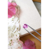 1.96 Ct. Pink Sapphire from Ceylon (Sri Lanka) Life Style