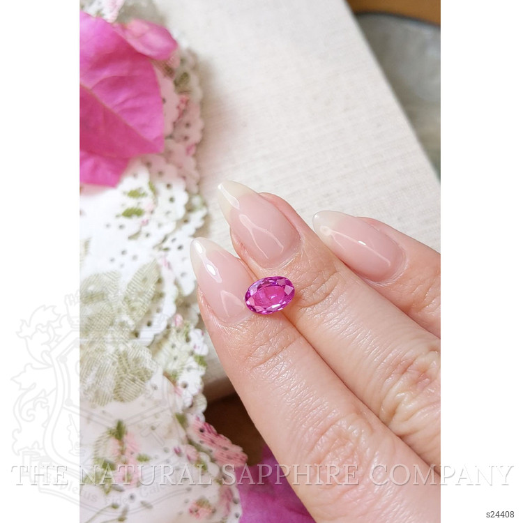 2.05 Ct. Pink Sapphire from Ceylon (Sri Lanka)