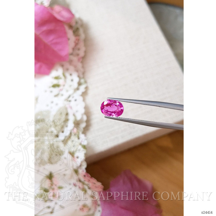 2.04 Ct. Pink Sapphire from Ceylon (Sri Lanka)