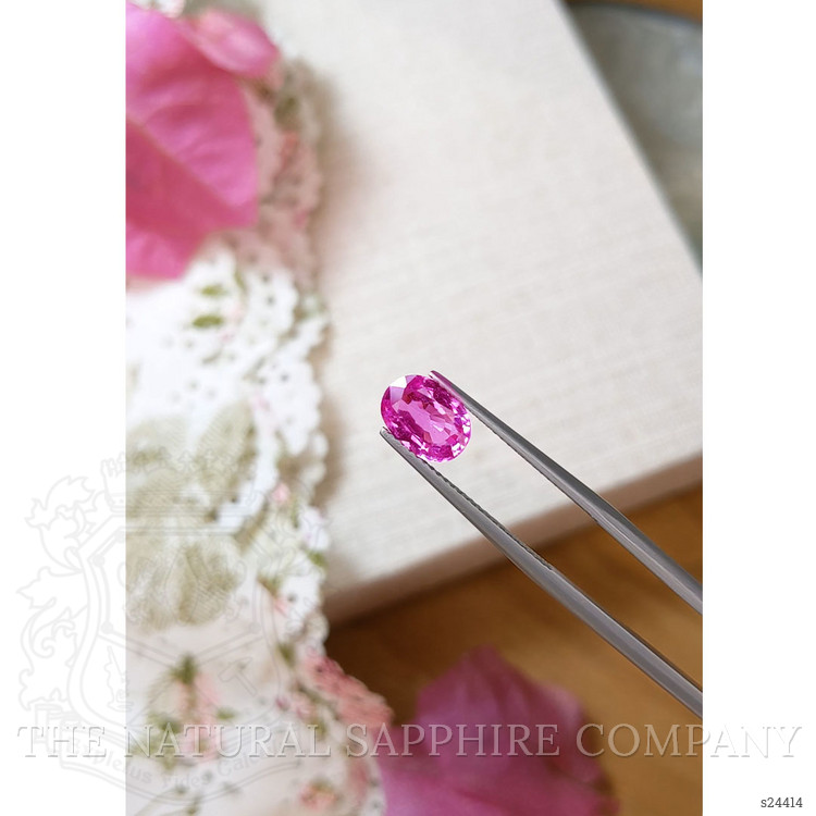 2.04 Ct. Pink Sapphire from Ceylon (Sri Lanka)