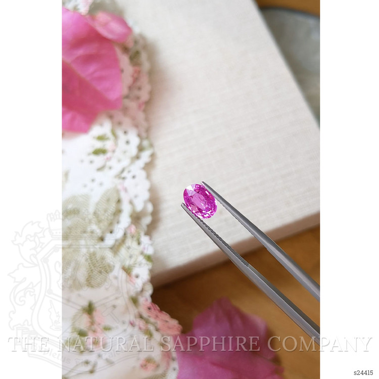 2.04 Ct. Pink Sapphire from Ceylon (Sri Lanka)