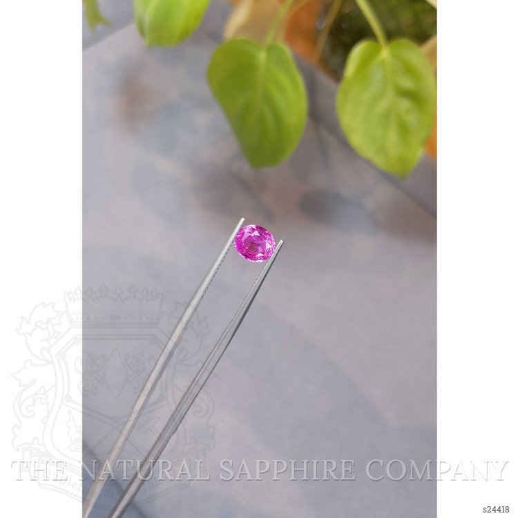 2.18 Ct. Pink Sapphire from Ceylon (Sri Lanka)