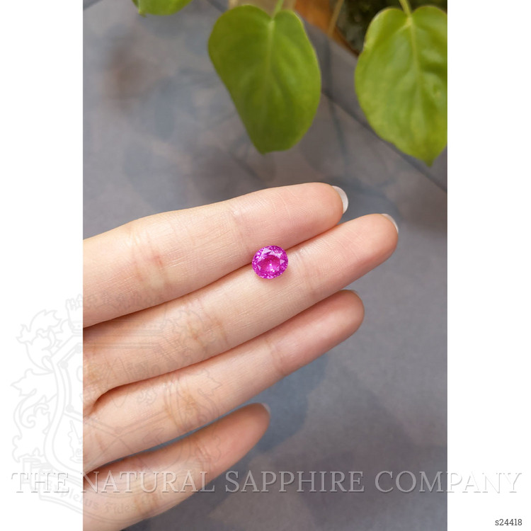 2.18 Ct. Pink Sapphire from Ceylon (Sri Lanka)