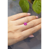 2.18 Ct. Pink Sapphire from Ceylon (Sri Lanka) Life Style