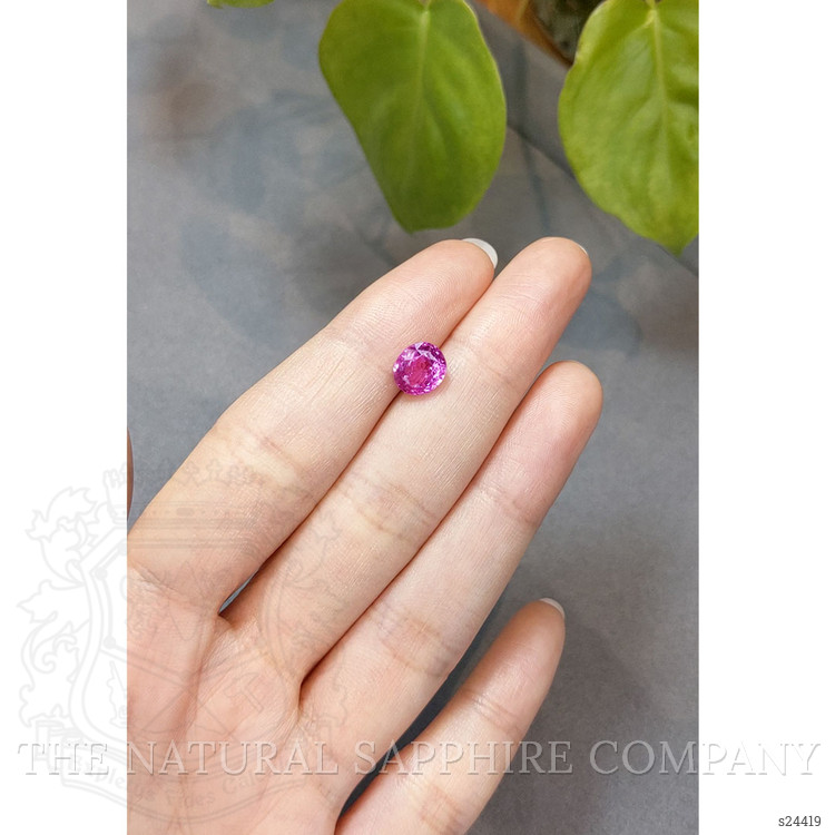 2.12 Ct. Pink Sapphire from Ceylon (Sri Lanka)