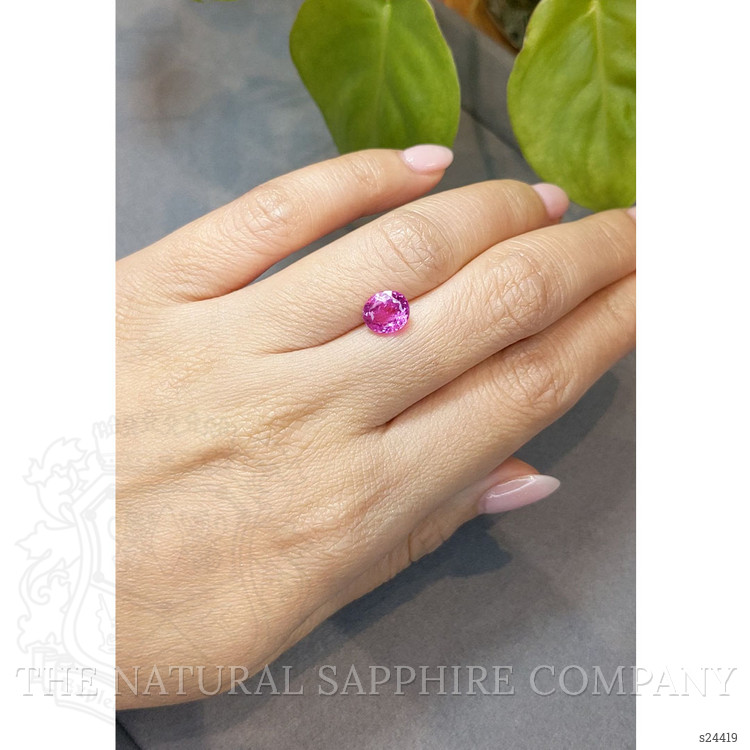 2.12 Ct. Pink Sapphire from Ceylon (Sri Lanka)