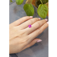 2.08 Ct. Pink Sapphire from Ceylon (Sri Lanka) Life Style