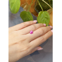 2.17 Ct. Pink Sapphire from Ceylon (Sri Lanka) Life Style