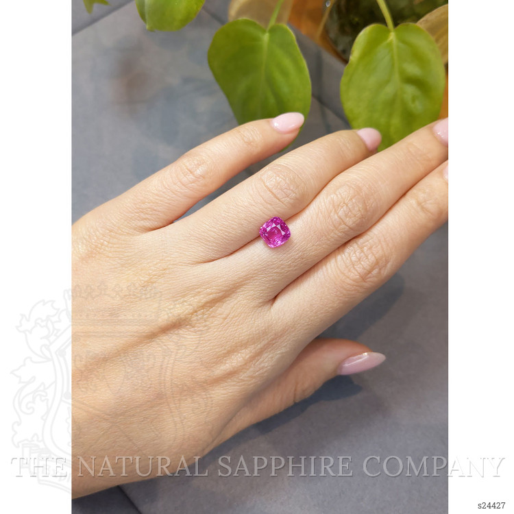 2.73 Ct. Purplish Pink Sapphire from Ceylon (Sri Lanka)