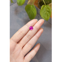 2.73 Ct. Purplish Pink Sapphire from Ceylon (Sri Lanka) Life Style