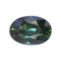 1.04 Ct. Bluish Green Sapphire from Ceylon (Sri Lanka) Video