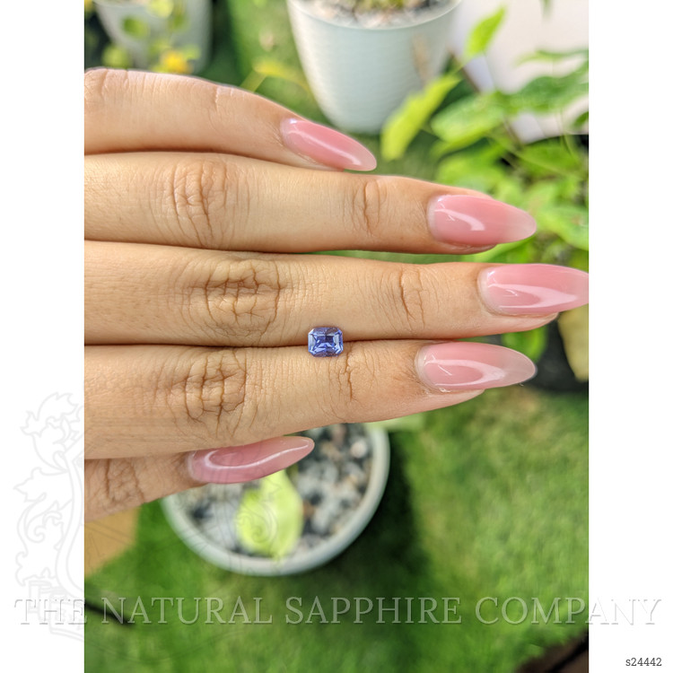 0.64 Ct. Violet Sapphire from Ceylon (Sri Lanka)