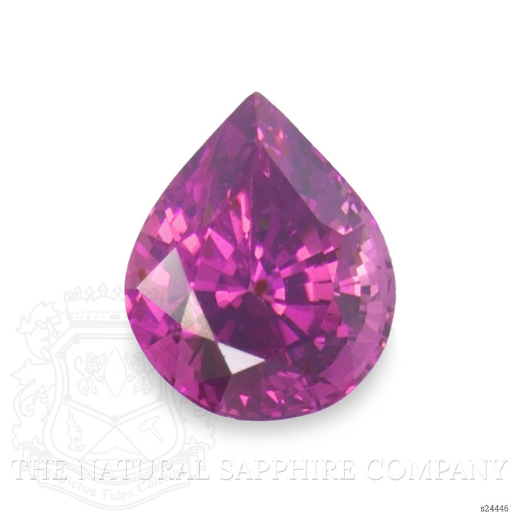 0.59 Ct. Purplish Pink Sapphire from Ceylon (Sri Lanka)