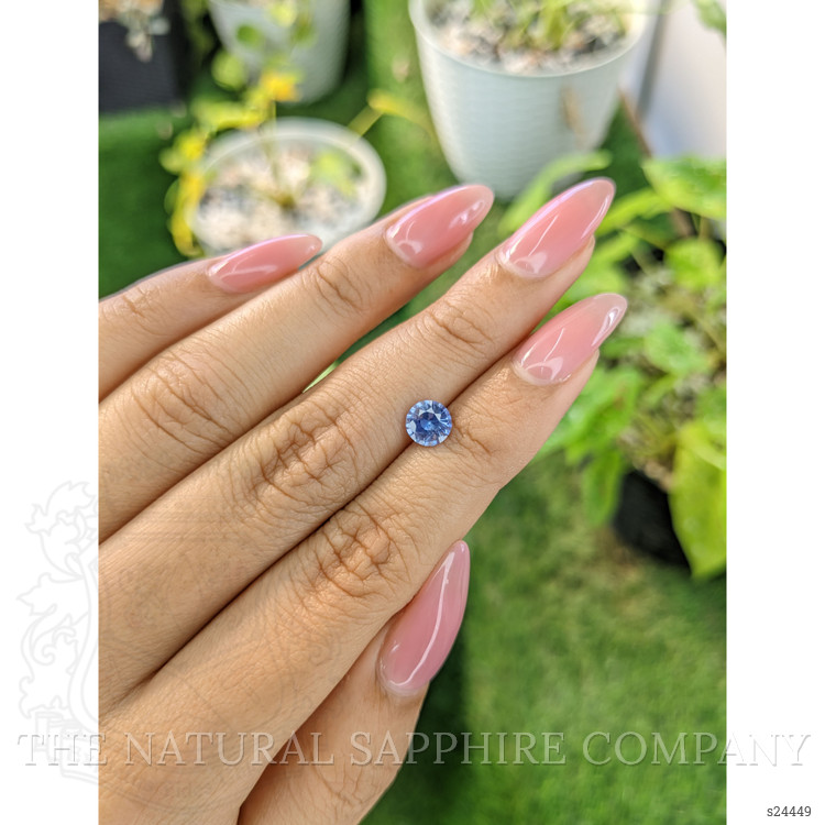 0.98 Ct. Blue Sapphire from Ceylon (Sri Lanka)