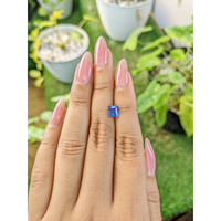 1.14 Ct. Blue Sapphire from Ceylon (Sri Lanka) Life Style