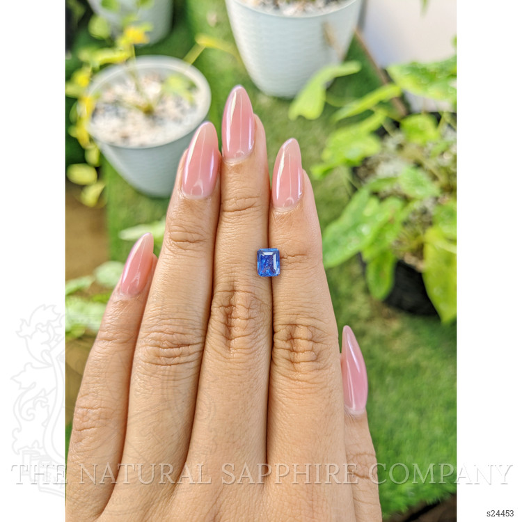 1.14 Ct. Blue Sapphire from Ceylon (Sri Lanka)