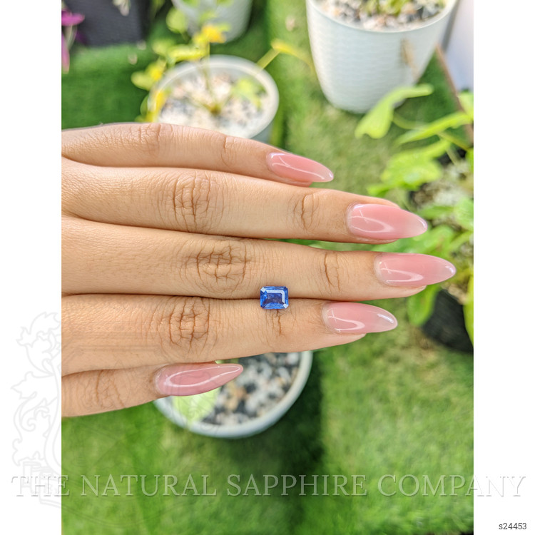 1.14 Ct. Blue Sapphire from Ceylon (Sri Lanka)
