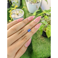 1.14 Ct. Blue Sapphire from Ceylon (Sri Lanka) Life Style