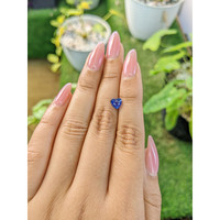 1.07 Ct. Blue Sapphire from Ceylon (Sri Lanka) Life Style