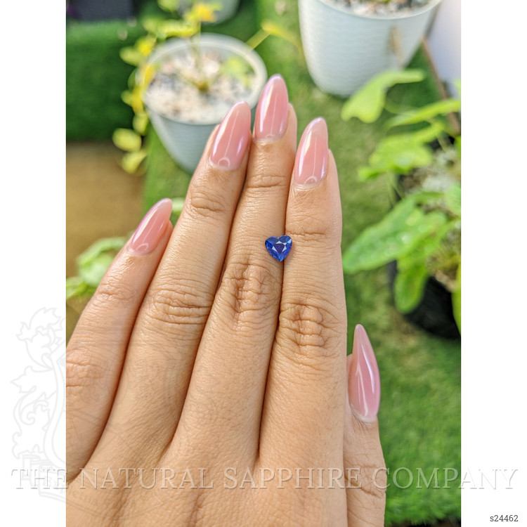 1.07 Ct. Blue Sapphire from Ceylon (Sri Lanka)