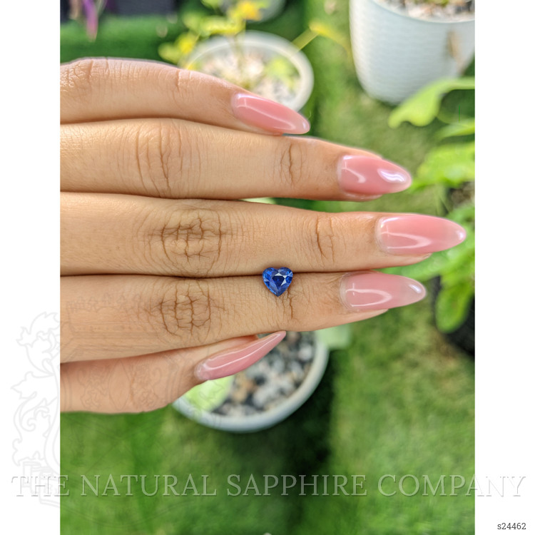 1.07 Ct. Blue Sapphire from Ceylon (Sri Lanka)