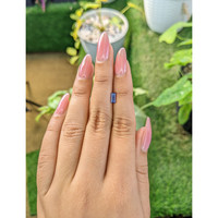 0.58 Ct. Blue Sapphire from Ceylon (Sri Lanka) Life Style