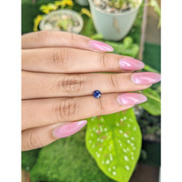 0.56 Ct. Blue Sapphire from Ceylon (Sri Lanka) Life Style