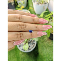 0.80 Ct. Bi Color Sapphire from Ceylon (Sri Lanka) Life Style