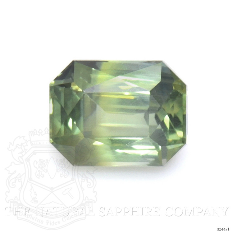 1.02 Ct. Yellowish Green Sapphire from Ceylon (Sri Lanka)