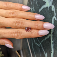 3.01 Ct. Padparadscha Sapphire from Madagascar Life Style