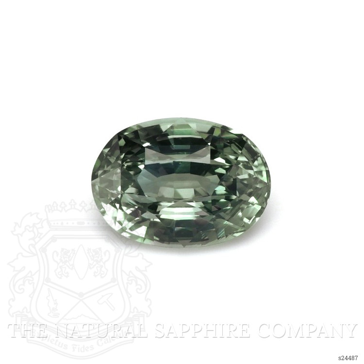 2.07 Ct. Bluish Green Sapphire from Ceylon (Sri Lanka)