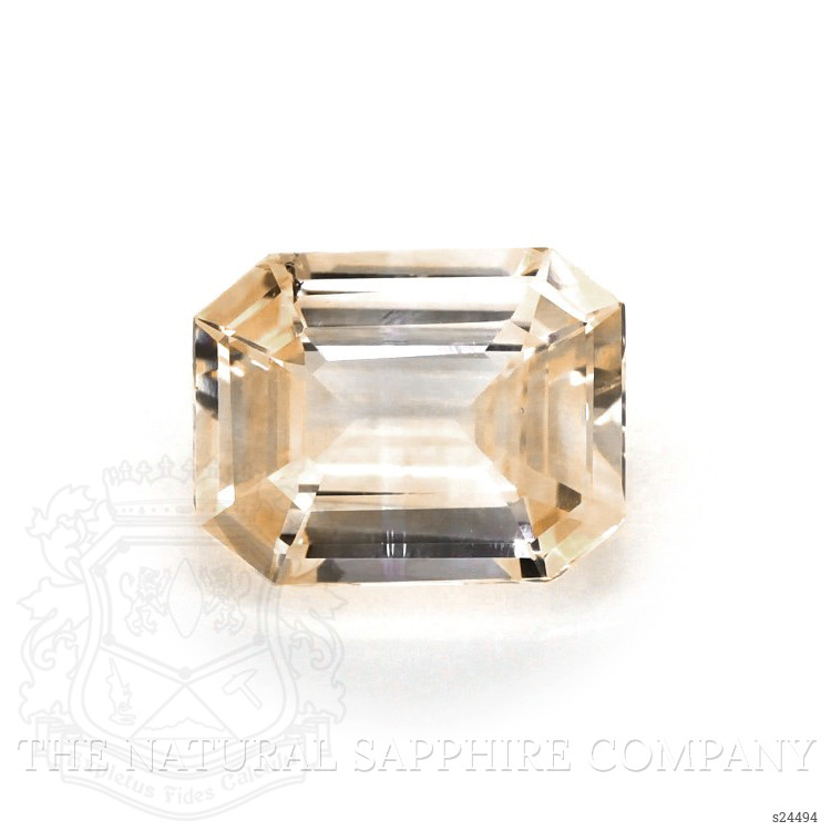 3.35 Ct. Peach Sapphire from Ceylon (Sri Lanka)