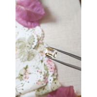 3.35 Ct. Peach Sapphire from Ceylon (Sri Lanka) Life Style